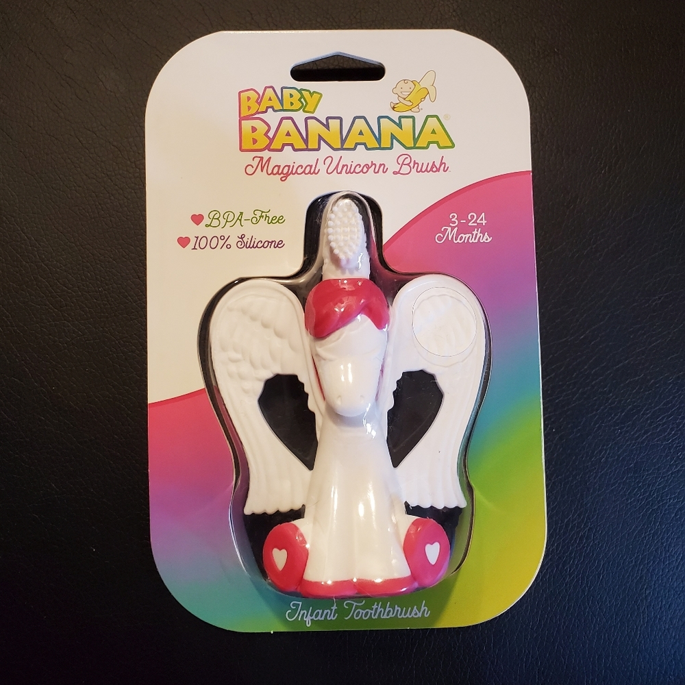 Baby Banana Magical Unicorn Training Toothbrush